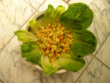 tofu "egg" salad